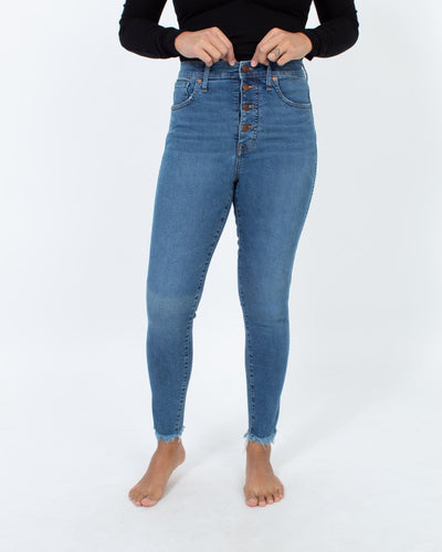 Madewell Clothing Small | US 27 "10" High Rise Skinny" Jeans