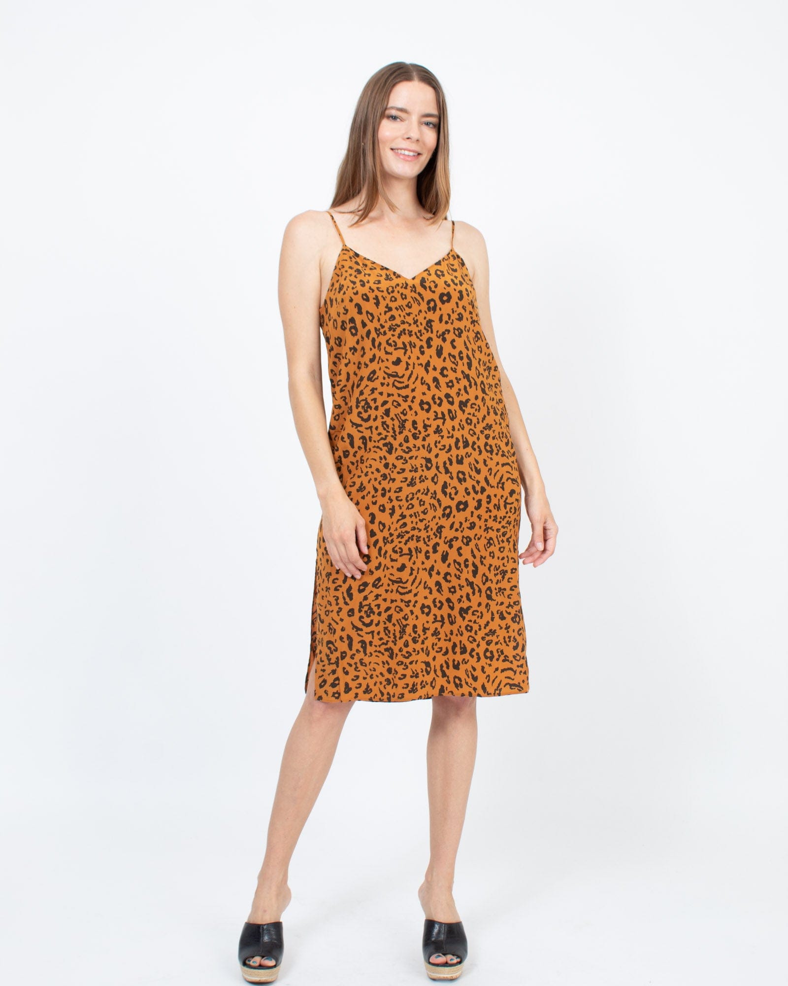 Petite Clothing Petite Leopard Jumpsuit Shirt Dress Petite Animal