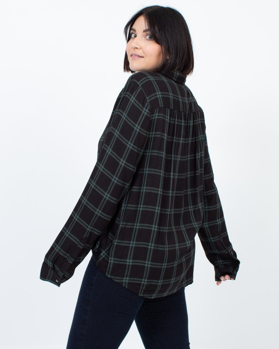 Madewell Clothing XL Plaid Blouse