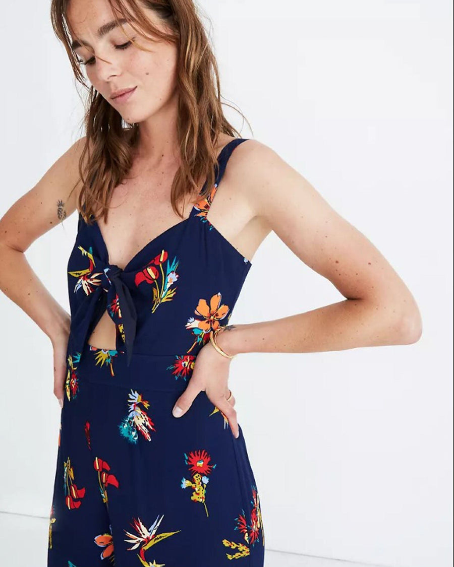 Madewell Clothing XS | 2 "Plumeria" Cut Out Jumpsuit