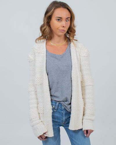 Madewell Clothing XS Cream Open Cardigan