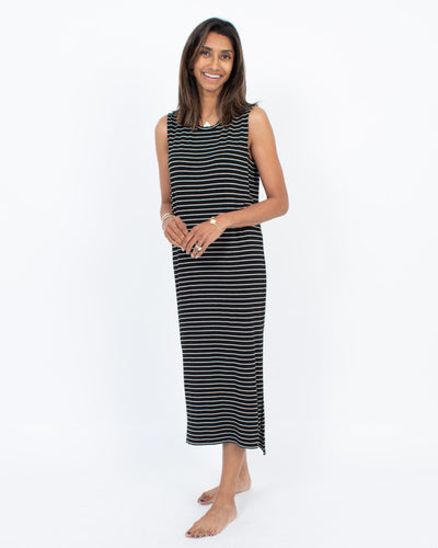 Madewell Clothing XS Striped T-Shirt Dress