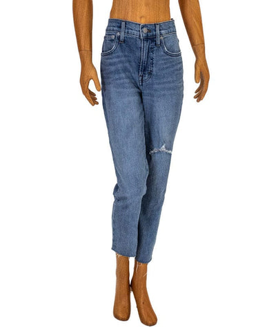 Madewell Clothing XXS | US 23 "Perfect Vintage" High-Rise Distressed Slim Fit Jeans
