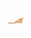 Manolo Blahnik Shoes Large | 9 Patent Thong Wedge Sandal