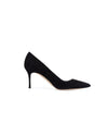 Manolo Blahnik Shoes Large | US 10 Suede Pointed Toe Mid Heel
