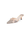 Manolo Blahnik Shoes Medium | 7 I 37 Snakeskin Bow Heels
