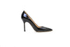 Manolo Blahnik Shoes Small | US . 7.5 I IT 37.5 Patent Black Pointed-Toe Pumps