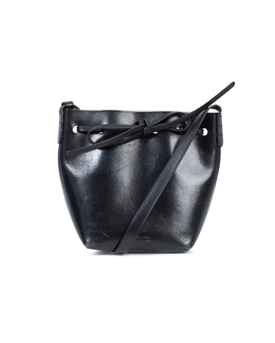 Mansur Gavriel Bags One Size Black Leather Crossbody Purse