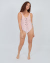 Mara Hoffman Clothing Large Striped One-Piece