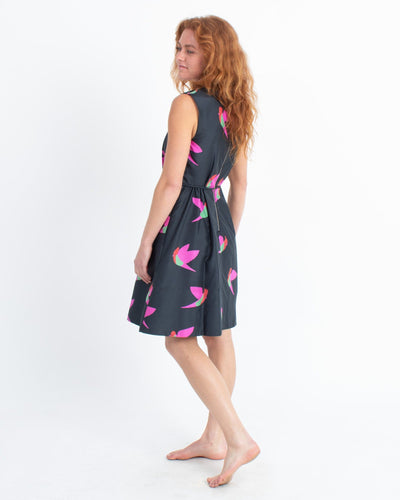 Marc By Marc Jacobs Clothing XS | US 2 Bird Print Cocktail Dress