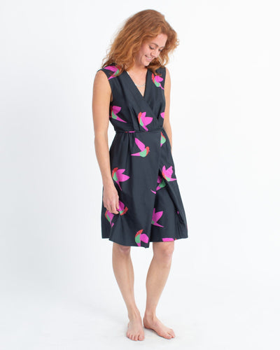 Marc By Marc Jacobs Clothing XS | US 2 Bird Print Cocktail Dress