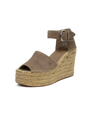 Marc Fisher LTD Shoes Small | US 7.5 Taupe Jute Platform Wedges