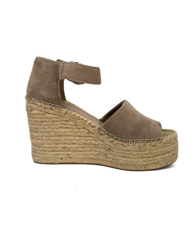 Marc Fisher LTD Shoes Small | US 7.5 Taupe Jute Platform Wedges