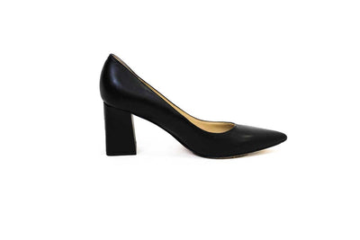 Marc Fisher Shoes Medium | US 8 Black Block Heel Pointed-Toe Pumps