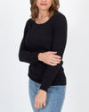 Margaret O'Leary Clothing Medium Crewneck Heathered Sweater