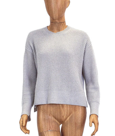 Margaret O'Leary Clothing Small Cashmere Waffle Knit Sweater