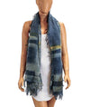 Marika Charles Accessories One Size Printed Fringe Scarf