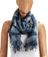 Marika Charles Accessories One Size Printed Fringe Scarf