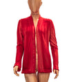 Marika Charles Clothing Large Open Front Cashmere Cardigan