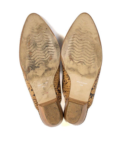 Matisse Shoes XS | US 6.5 "Clover" Faux Snakeskin Mules
