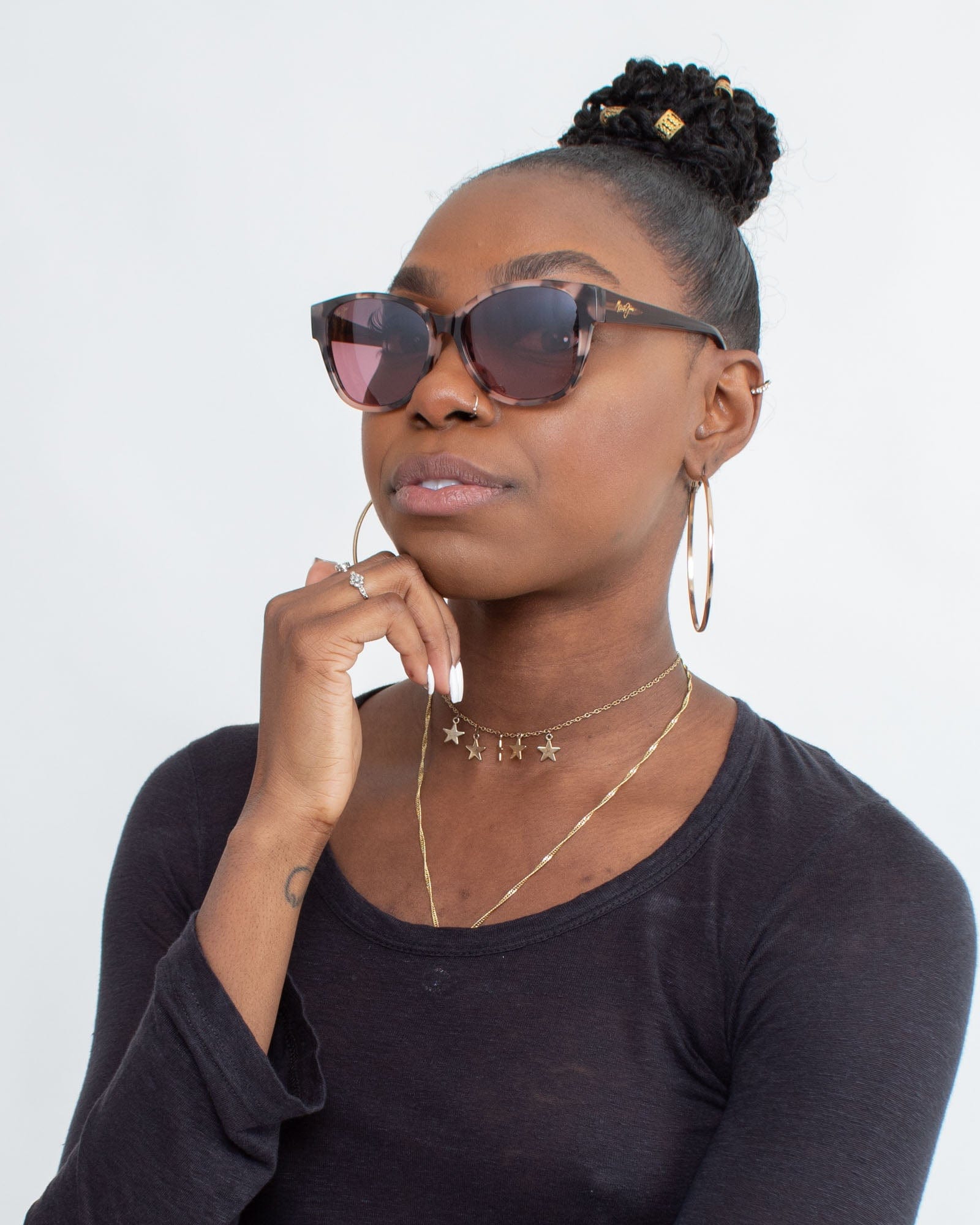 Maui jim women's sale tortoise shell sunglasses