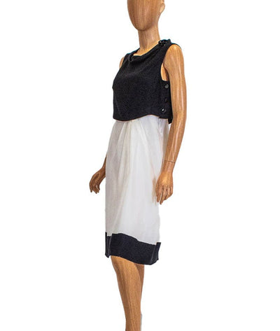 Max Mara Clothing Small | US 4 Silk Raw Hem Dress
