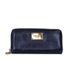 Michael Kors Accessories One Size Navy Leather Continental Wallet