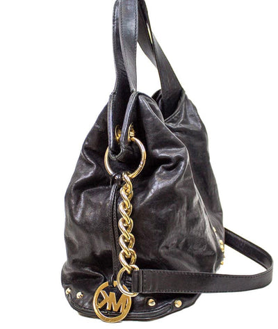 Michael Kors Bags One Size Black Leather Shoulder Bag