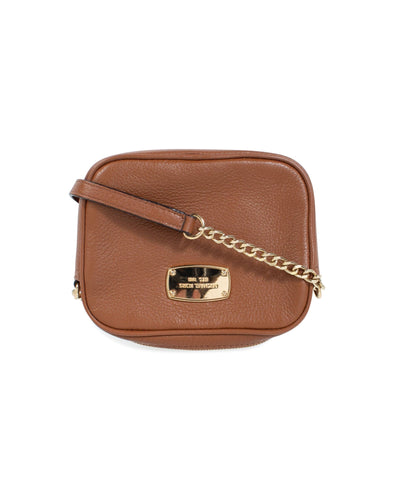 Michael Kors Bags One Size Brown Leather Crossbody Bag