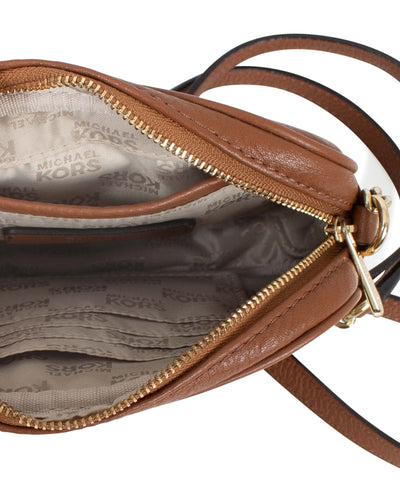 Michael Kors Bags One Size Brown Leather Crossbody Bag