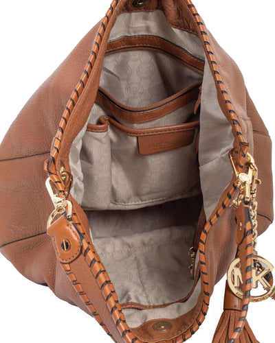 Michael Kors Bags One Size Medium Leather Hobo Bag