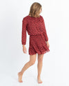 Michael Kors Clothing Small Printed Long Sleeve Dress