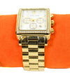 Michael Kors Jewelry One Size Square Gold-Toned Women's Watch