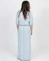 Michael Stars Clothing Medium Washed Denim Shirt Dress