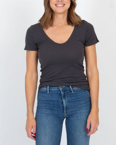 Michael Stars Clothing One Size Scoop Neck Tee