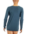 Michael Stars Clothing One Size Supima Long Sleeve Slub Tee