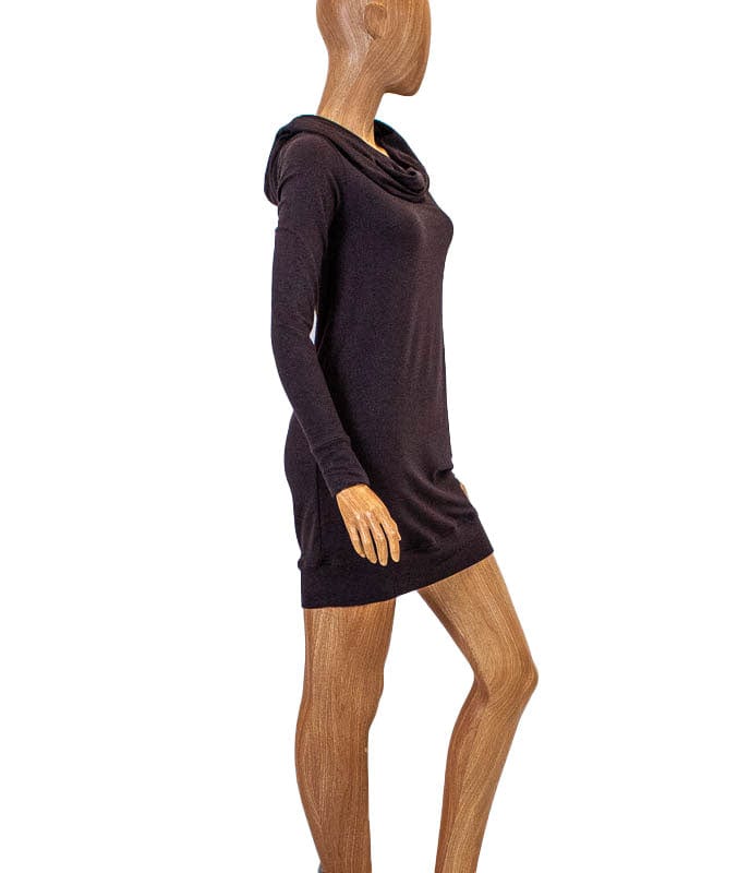 Michael Stars Clothing Small Long Sleeve Off the Shoulder Mini Dress