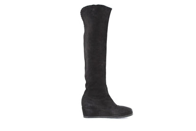 Michele Negri Shoes XS | US 6 Suede Over-The-Knee Boots