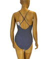 MIKOH Clothing Small Striped One-Piece Swimsuit