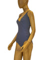 MIKOH Clothing Small Striped One-Piece Swimsuit