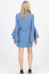 MILLY Clothing XS | US 2 "Blue Italian Nicole" Dress