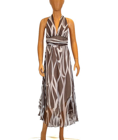 MILLY Clothing XS | US 2 Printed Halter Dress