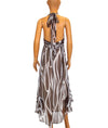 MILLY Clothing XS | US 2 Printed Halter Dress