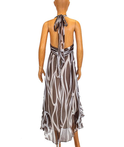 MILLY Clothing XS | US 2 Printed Halter Dress