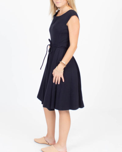 Milly Of New York Clothing Small Navy sleeveless dress