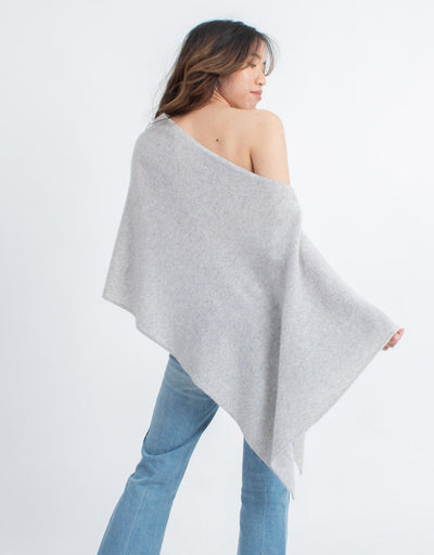 Minnie Rose Clothing One Size "Cashmere Ruana" Poncho