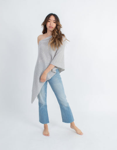 Minnie Rose Clothing One Size "Cashmere Ruana" Poncho