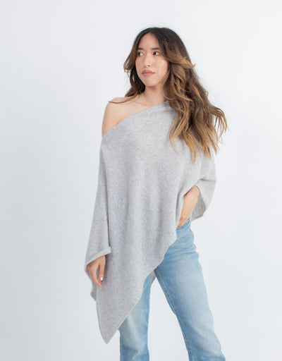 Minnie Rose Clothing One Size "Cashmere Ruana" Poncho