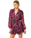 MISA LOS ANGELES Clothing XS Long Sleeve Mini Dress