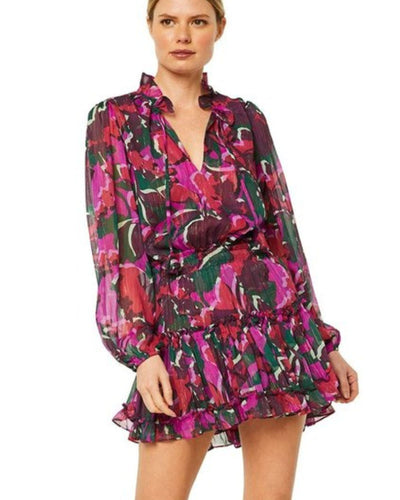 MISA LOS ANGELES Clothing XS Long Sleeve Mini Dress